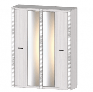 Ривьера Шкаф 4-х створчатый (ш1717*г545*в2200мм) Анкор светлый