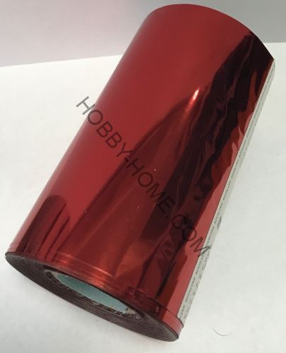 Фольга для переноса на ткань Red 135, Рулонная, 640/210 мм, 120 м, красная