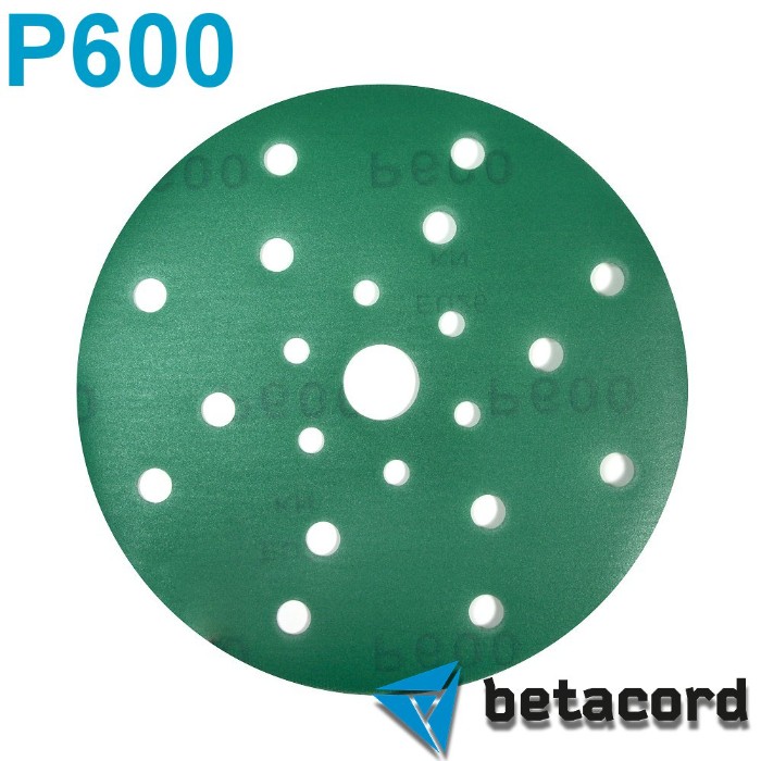Betacord Malahit P600 Абразивный круг D150мм. 21 отверстие, в упаковке 100шт.