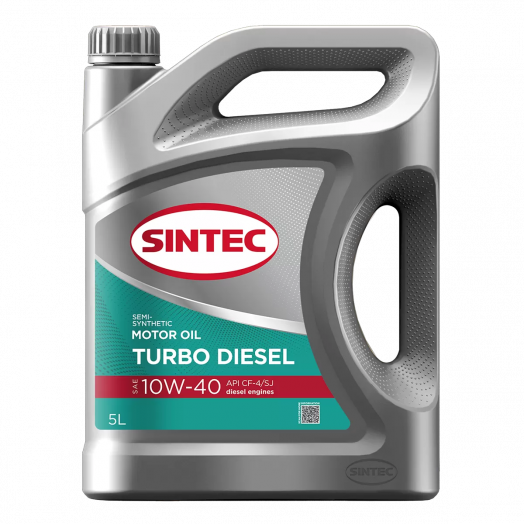 Sintec Turbo Diesel 10W-40 CF-4/SJ, 5л