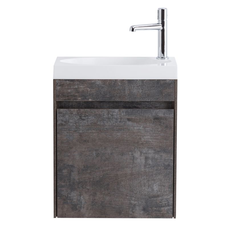 База под раковину подвесная BelBagno PIETRA MINI-460-1A-SO-PT-R Stone