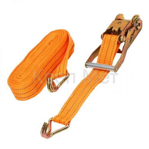 Ремень багажный с крюками 0.05 х 10 м, храповой механизм Stels