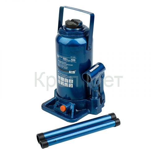 Домкрат гидравлический бутылочный, 16 т, H подъема 230-460 мм Stels