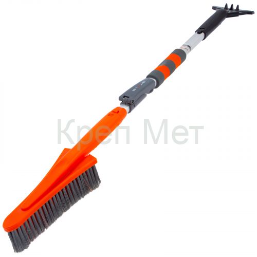 Щетка-сметка для снега со скребком, трансформер Stels