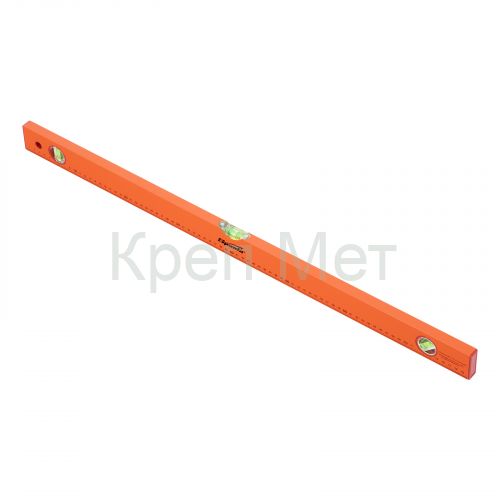Уровень алюминиевый, 800 мм, 3 глазка, желтый, линейка Sparta