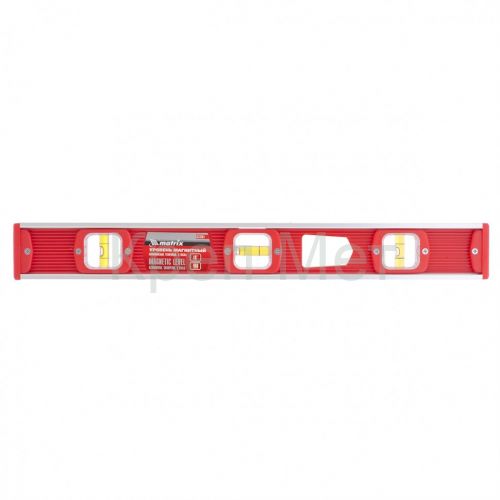 Уровень магнитный, 460 мм, 3 глазка Matrix