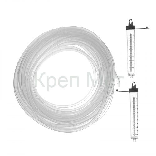 Гидроуровень, L 15 м, D 8 мм, со шкалой Сибртех