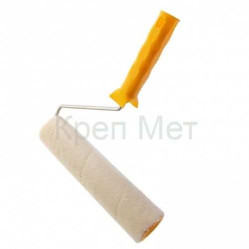 Валик "Лаки", 250 мм, ворс 5 мм, D - 48 мм, D ручки - 6 мм, велюр Сибртех