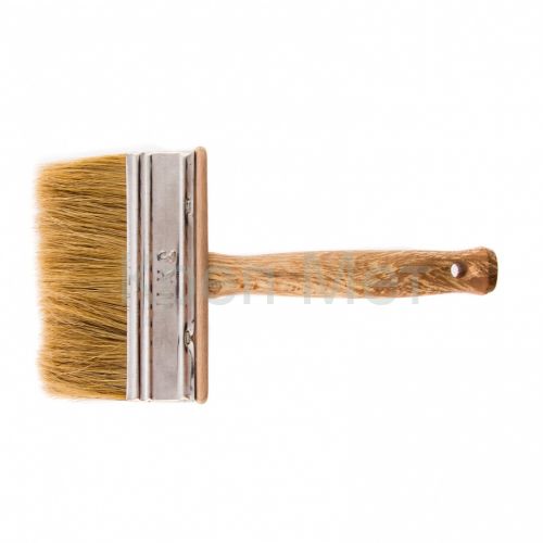 Кисть-ракля, 30 х 110 мм, натуральная щетина, деревянный корпус, деревянная ручка