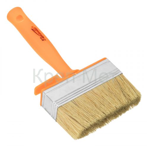 Кисть-ракля, 30х100 мм, натуральная щетина, пластмассовый корпус, пластмассовая ручка Sparta