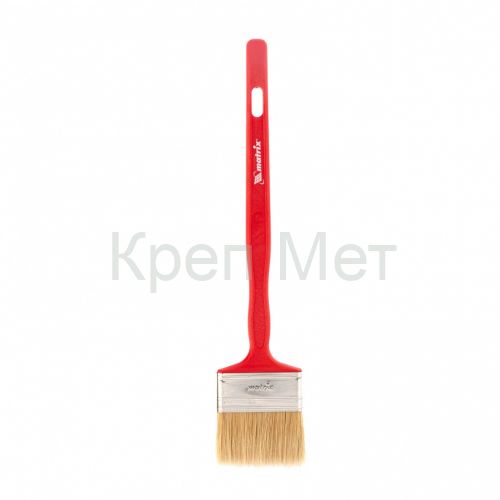 Кисть флейцевая удлиненная, 70 x 12, натуральная щетина, пластиковая ручка Matrix