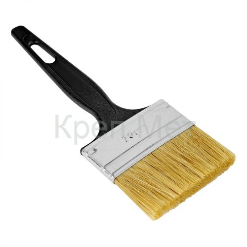 Кисть флейцевая "Стандарт", 70 х 6 мм, натуральная щетина, пластиковая ручка Сибртех