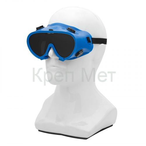 Очки защитные газосварщика закрытого типа, с непрямой вентиляцией, поликарбонат Сибртех