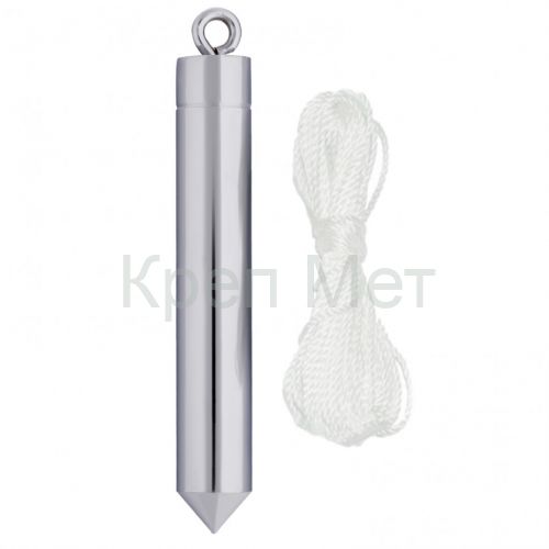 Отвес цилиндрический, 150 г, шнур 5 м Matrix