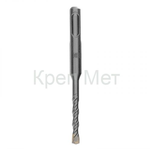 Бур по бетону, двойная спираль, три пылеотводящие кромки, 6 x 110 мм DENZEL