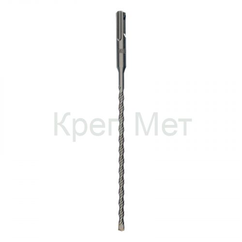 Бур по бетону, двойная спираль, три пылеотводящие кромки, 6 x 210 мм DENZEL