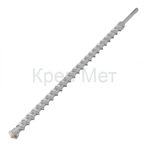 Бур по бетону, 45 х 1000 мм, SDS MAX c крестовой пластиной Matrix