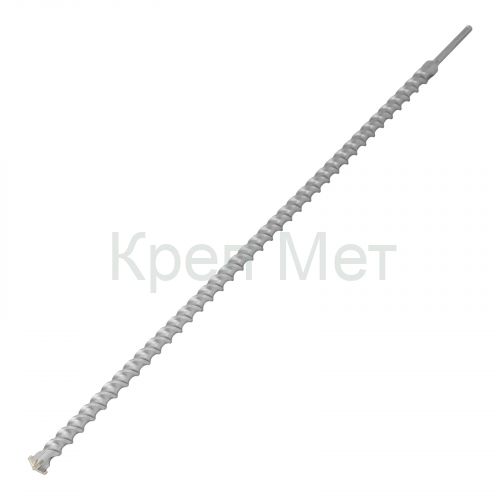 Бур по бетону, 45 х 1500 мм, SDS MAX c крестовой пластиной Matrix