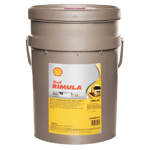 Shell Rimula R6 M 10W-40, 20л