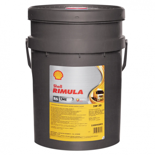 Shell Rimula R6 LME 5W-30, 20л