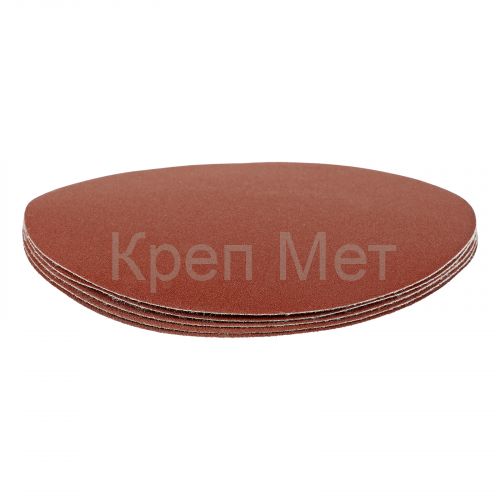Круг абразивный на ворсовой подложке под "липучку", P 280, 150 мм, 5 шт Matrix