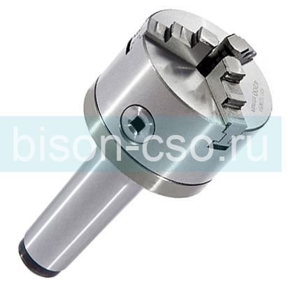 Патрон токарный 80 мм ТМХ 3-х кул., без вращения с хвостовиком КМ 4