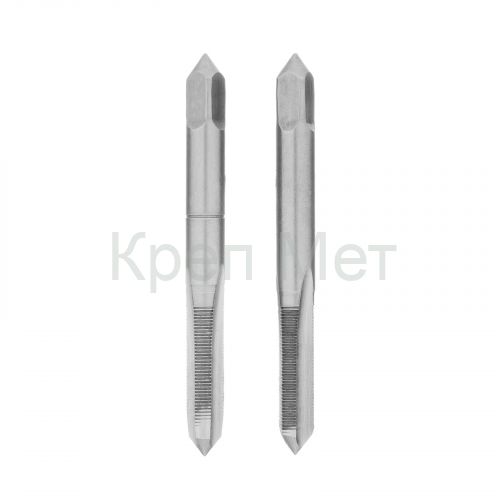 Метчик ручной М6 х 0.5 мм, комплект из 2 шт Сибртех