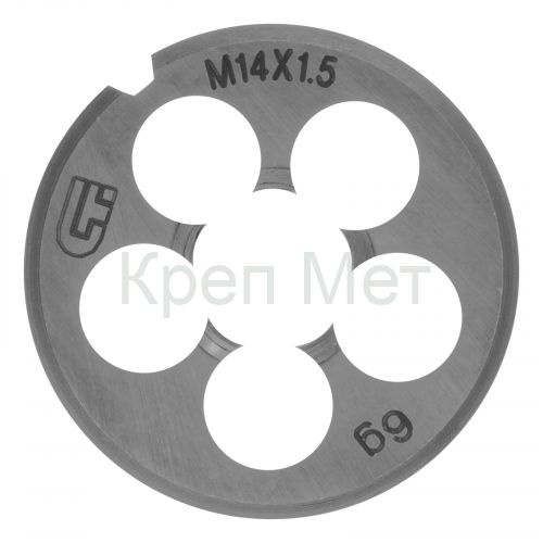 Плашка М14 х 1.5 мм Сибртех