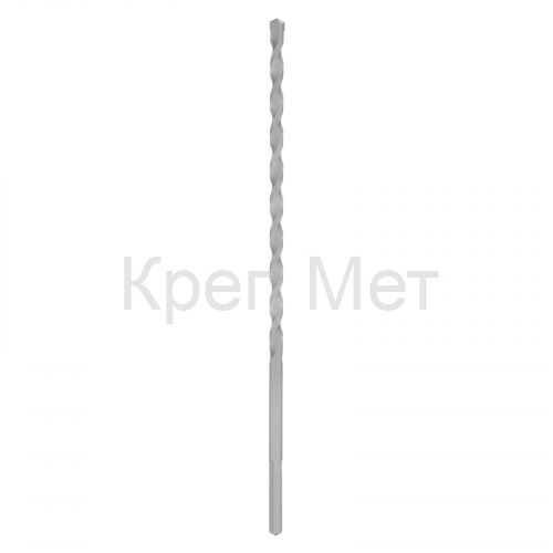 Сверло по бетону, 6 х 200 мм, трехгранный хвостовик Matrix