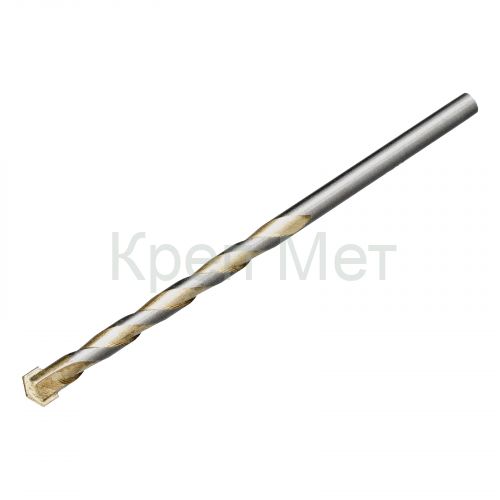 Сверло по бетону, улучшенное пылеудаление, 6 х 100 мм, цилиндрический хвостовик Сибртех