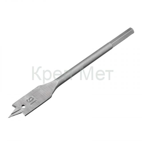 Сверло по дереву перовое, 16 мм Сибртех