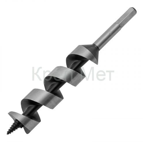 Сверло по дереву шнековое, 35 х 230 мм, шестигранный хвостовик Matrix