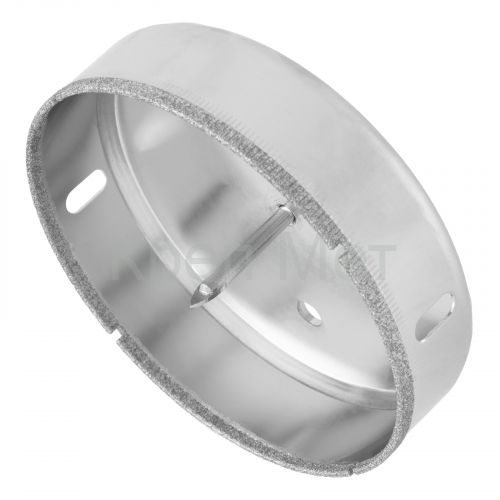 Сверло по керамической плитке и стеклу, 110 х 55 мм, шестигранный хвостовик, с центрующим сверлом Сибртех