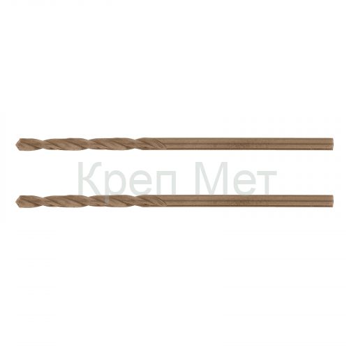 Сверло по металлу, 2 мм, HSS Co-5%, 2 шт Matrix