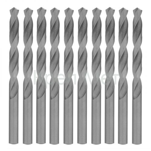 Сверло по металлу, 8.5 мм, полированное, HSS, 10 шт, цилиндрический хвостовик Matrix