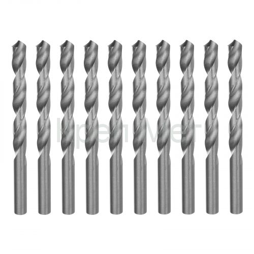 Сверло по металлу, 9 мм, полированное, HSS, 10 шт, цилиндрический хвостовик Matrix