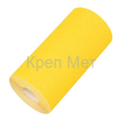 Шкурка на бумажной основе, LP41C, зернистость Р 80, мини-рулон 115 мм х 5 м, "БАЗ"