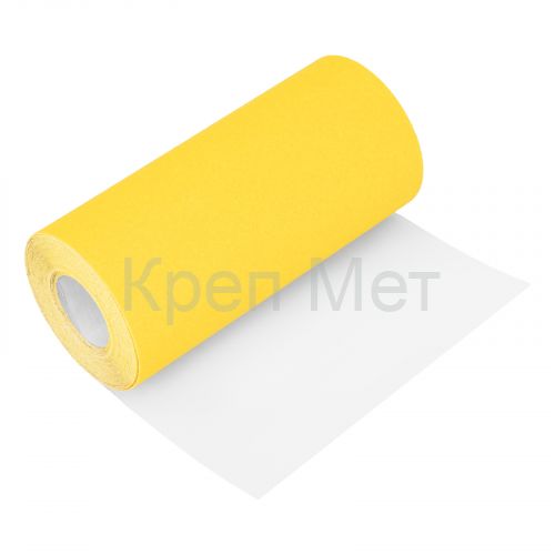 Шкурка на бумажной основе, LP41C, зернистость Р 120, мини-рулон 115 мм х 5 м, "БАЗ"