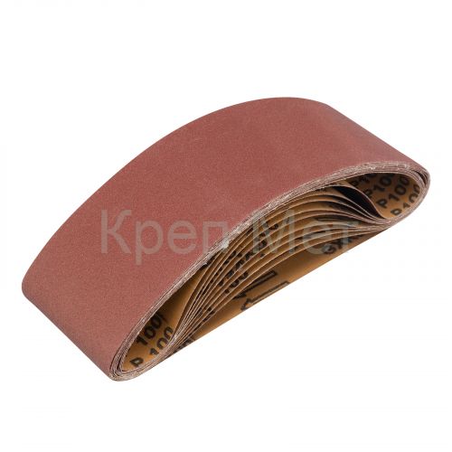 Лента абразивная бесконечная, P 100, 100 х 610 мм, 10 шт Matrix