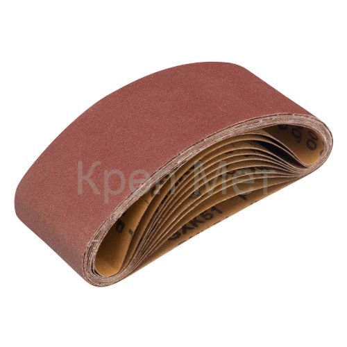 Лента абразивная бесконечная, P 100, 75 х 457 мм, 10 шт Matrix