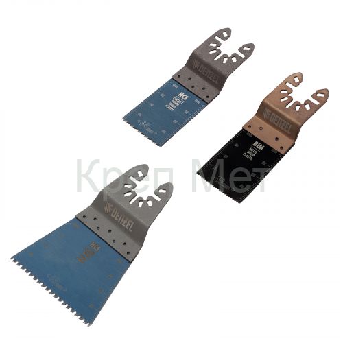 Набор насадок для МФИ по дереву и металлу, 3 шт Denzel