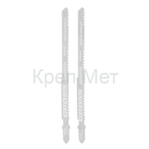 Полотна для электролобзика универсальные, двухсторонние, фигурный рез, 2 шт. (3150 - FKR) Gross