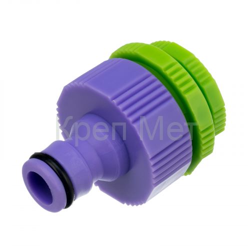 Адаптер пластмассовый, 1/2"-3/4"-1", внутренняя резьба Palisad