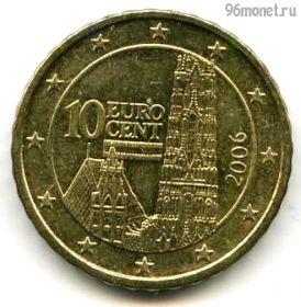 Австрия 10 евроцентов 2006