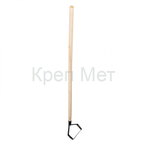 Полольник петлеобразный, 155 х 1340 мм, рессорно - пружинная сталь, деревянный черенок, Сибртех