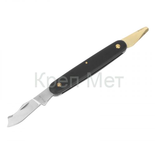 Нож садовый, 165 мм, складной, окулировочный, пластиковая рукоятка Palisad