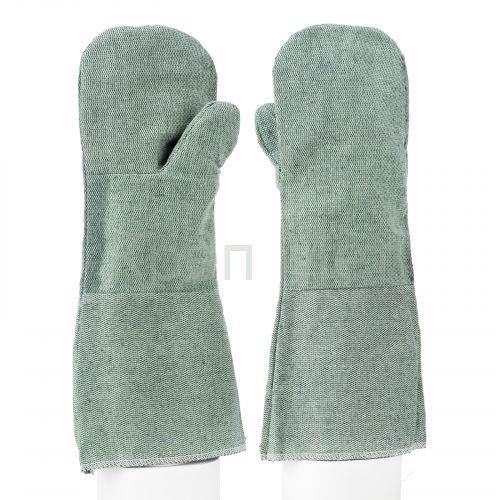 Краги сварщика брезентовые огнеупорные, 2 размер Сибртех