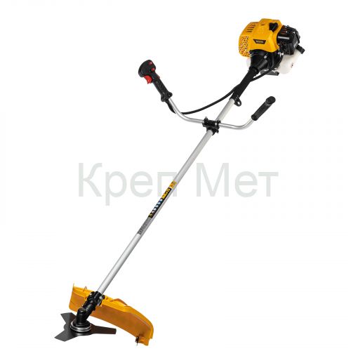 Триммер бензиновый DTS-43, 43 см3, неразъемная штанга, состоит из 2 частей Denzel