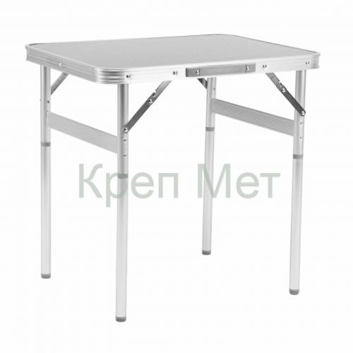 Стол складной алюминиевый, столешница МДФ, 600 х 450 х 250/590 Camping Palisad