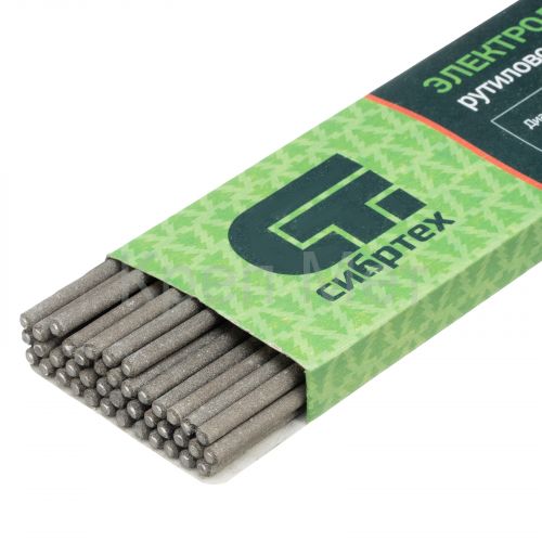 Электроды MP-3, диам. 3 мм, 1 кг., рутиловое покрытие Сибртех